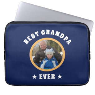 Personalisierter Bester Opa Aller Zeiten Benutzerd Laptopschutzhülle