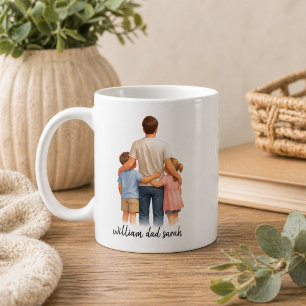 Personalisierter Bester Papa Aller Zeiten   Indivi Kaffeetasse