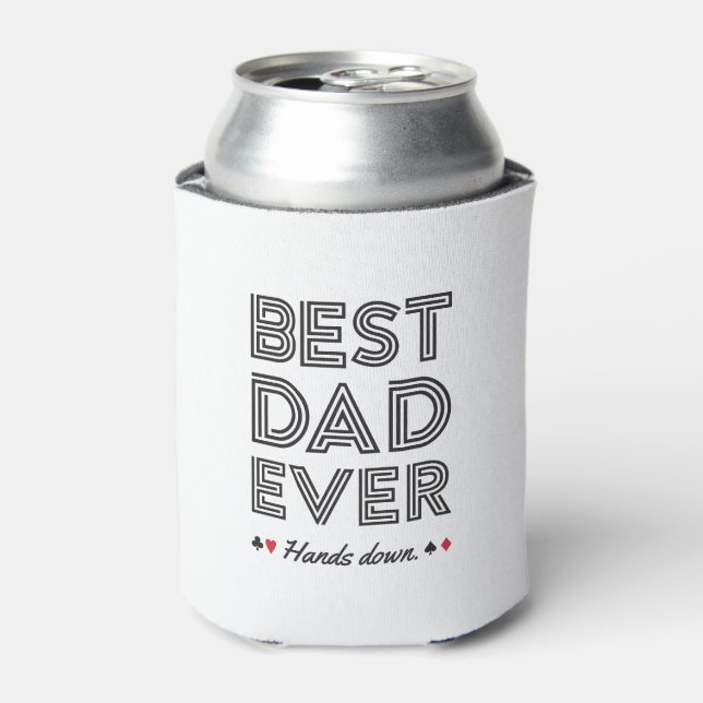 Personalisierter bester Vater je Dosenkühler (Kanne Vorderseite)