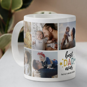 Personalisierter bester Vater je Foto Kaffeepause  Kaffeetasse