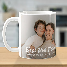 Personalisierter bester Vater je Foto Kaffeetasse