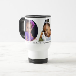 Personalisierter bester VATER je Fotomaterial Reisebecher