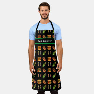 Personalisierter bester Vater je Niedliche Grillwa Schürze
