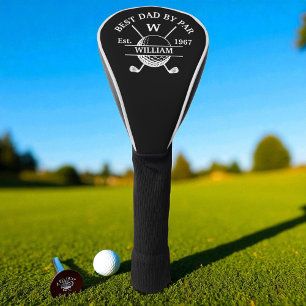 Personalisierter bester Vater par und monogramm sc Golf Headcover