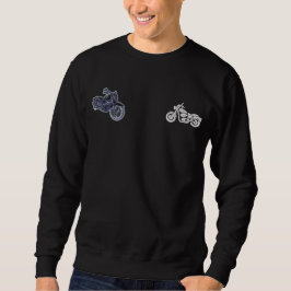 Personalisierter bestickter Motorradpflaster Besticktes Sweatshirt