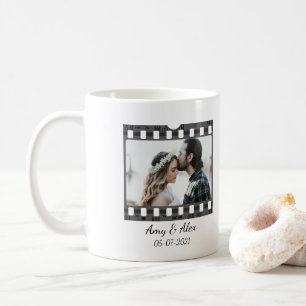 Personalisierter Bilderrahmen für Filmrollen im Tr Kaffeetasse
