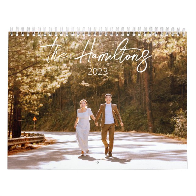 Personalisierter Bildkalender mit Skript Kalender (Titelbild)