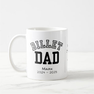 Personalisierter Billet-Vater mit einem wissenscha Kaffeetasse