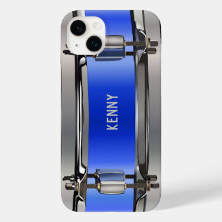 Personalisierter Blue Snare Drum Case-Mate iPhone 14 Plus Hülle