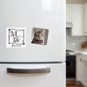 Personalisierter Blumen-Magnet für Mama Magnet