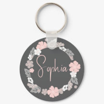 Personalisierter Blumenname Rosa