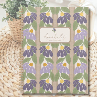 Personalisierter Blumenplaner Planer