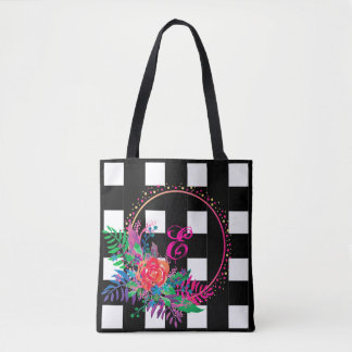 personalisierter Blumenstrauß mit Grenz Tasche