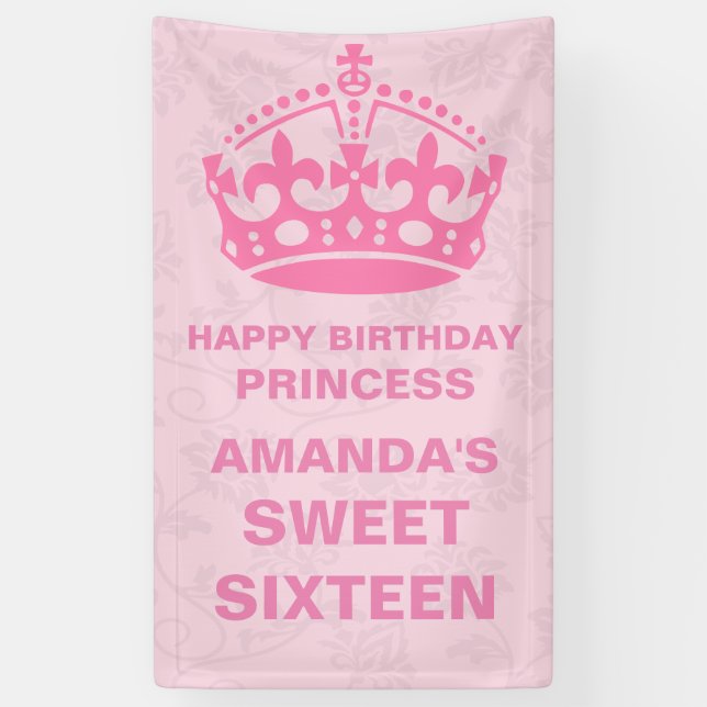 Personalisierter Bonbon 16 Banner (Vertikal)