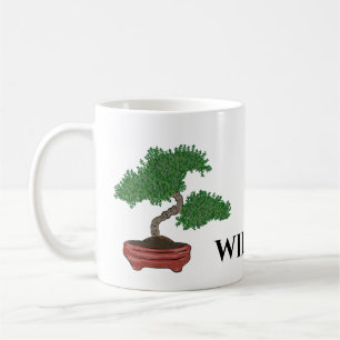 Personalisierter Bonsai-Tree Kaffeetasse