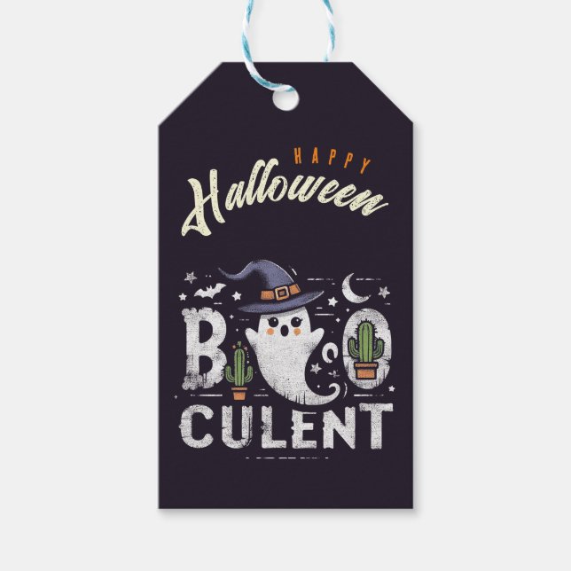 Personalisierter Bookkulent Geschenkanhänger (Vorderseite)