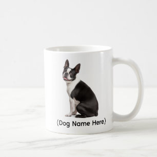 Personalisierter Boston Terrier „I Own You“ Kaffeetasse