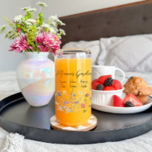 Personalisierter botanischer Mama-Garten