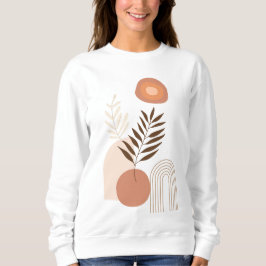 Personalisierter Botanischer Sonnenaufgang | Natur Sweatshirt