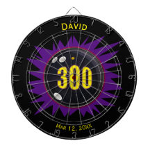Personalisierter Bowling 300 Perfect Game Dart Boa