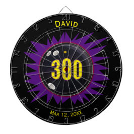 Personalisierter Bowling 300 Perfect Game Dart Boa Dartscheibe