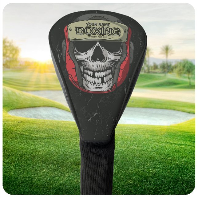 Personalisierter Boxer Fight Club Golf Headcover (Von Creator hochgeladen)