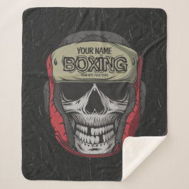 Personalisierter Boxer Fight Club Sherpadecke