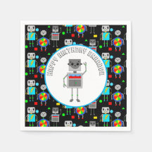 Personalisierter Boy's Birthday Robot