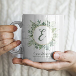 Personalisierter Brautjungfern Antrag für die Hoch Kaffeetasse