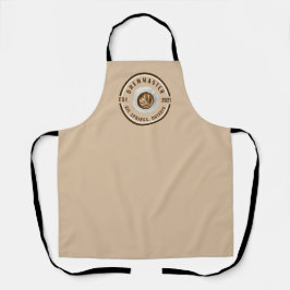 Personalisierter Brewmaster, Kaffee, Cappuccino, C Schürze