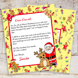 Personalisierter Brief vom Weihnachtsmann