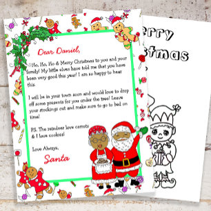 Personalisierter Brief von Santa für Kinder
