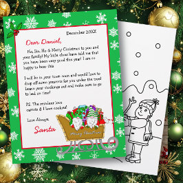 Personalisierter Brief von Santa für Kinder