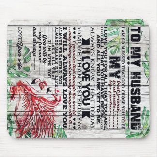 Personalisierter Brief | Zu meinem Mann Mousepad