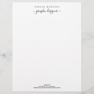 Personalisierter Briefkopf   Simply Right