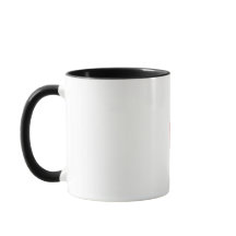 Personalisierter Buchstabe M Becher