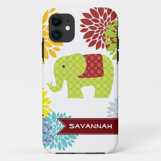 Personalisierter bunter Case-Mate iPhone hülle (Rückseite)