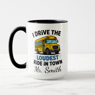 Personalisierter Busfahrer-Mug Ich Fahre am Lautes Tasse