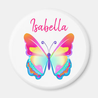 Personalisierter Butterfly-Personalisierter Name Magnet