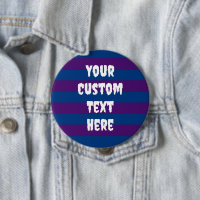 Personalisierter Button-On-Button für einen Creepy