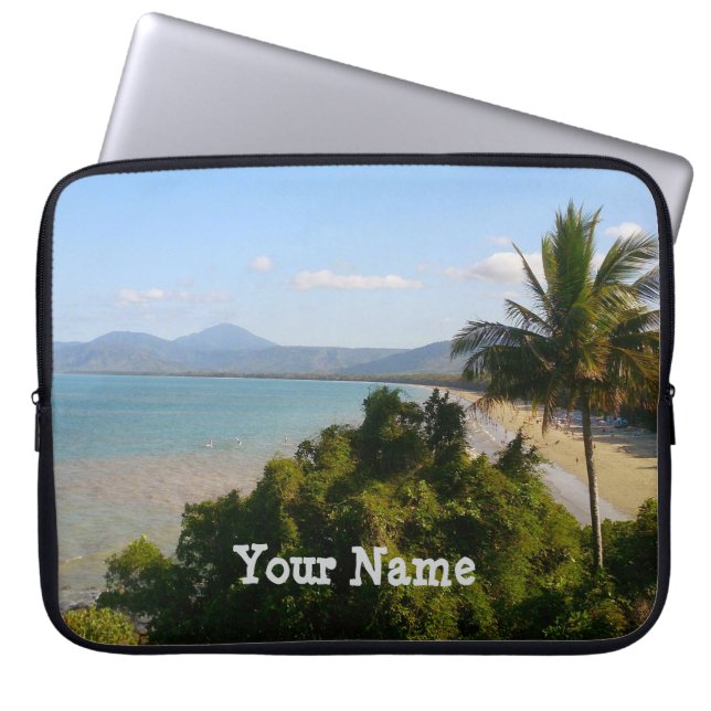 Personalisierter Cairns Beach Notebook-Ärmel Laptopschutzhülle (Vorderseite)