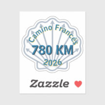 Personalisierter Camino de Santiago-Rucksack-Patch