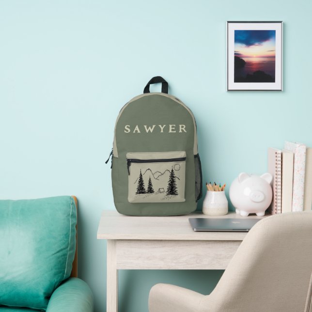 Personalisierter Camp-Backpack Bedruckter Rucksack (InSitu)