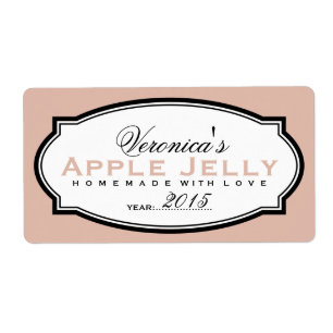 PERSONALISIERTER CANNING-STICKER   SALMON