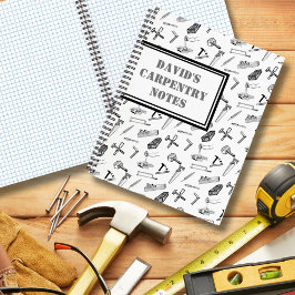 Personalisierter Carpentry Notizbuch