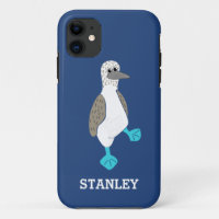 Personalisierter Cartoon Blaufüßiger Stiefelvogel