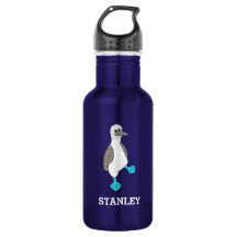 Personalisierter Cartoon Blaufüßiger Stiefelvogel