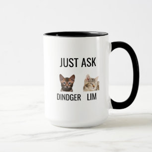 Personalisierter Cat Dad Becher, Geschenk für Cat Tasse