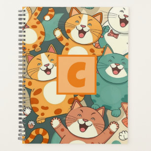 Personalisierter Cat-thematischer Planer