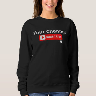 Personalisierter Channel-Abonnement Sweatshirt